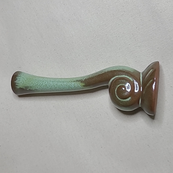 Vintage Frankoma 6" Snail Bud Vase - Picture 2 of 3